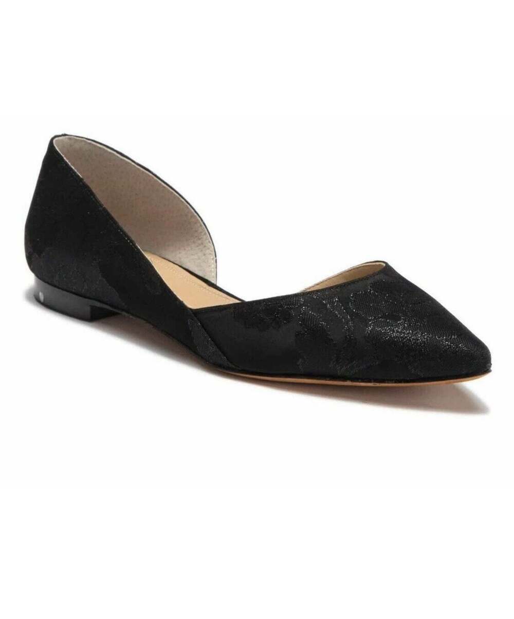 Marc Fisher LTD Sunny Pointed Toe D'Orsay Flats in Black